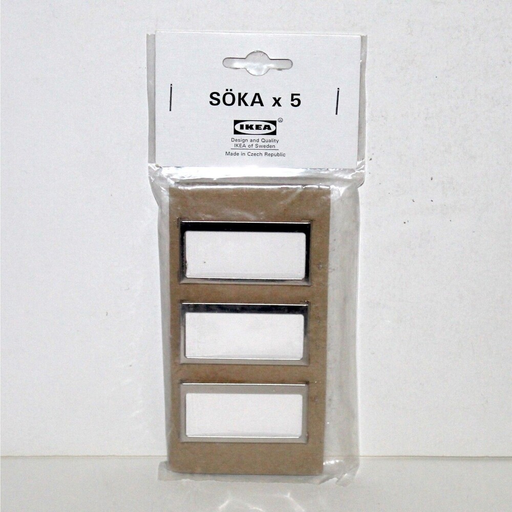 IKEA SOKA Söka metal frame label furniture pack NEW Sealed crafts DIY